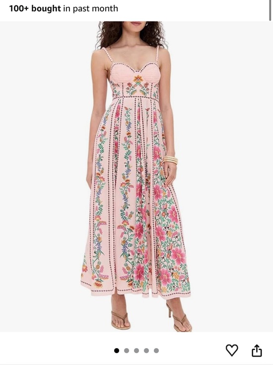 Amazon Dresses & Skirts - Pink Floral Pom-Trim Crossbody Bag